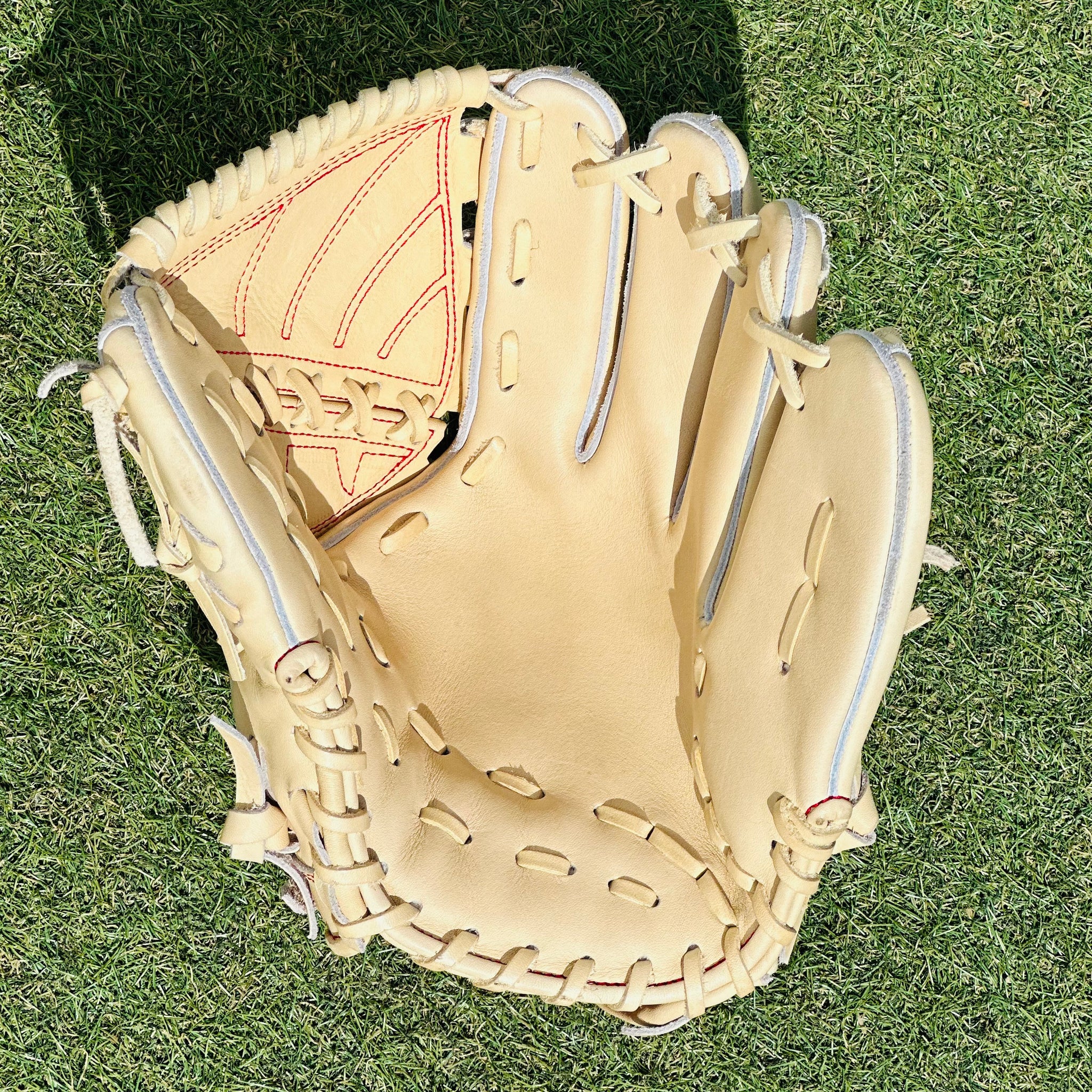 TW-10型（小指二本モデル）【硬式/投手用】※ブロンド×Rオレンジ – Two